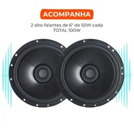 Par de Alto Falantes Bomber 6" 100W RMS - Qualidade Original Montadoras - imagem 4
