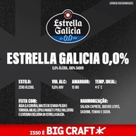 Pack de Cerveja Estrella Galicia 0,0% LT 330ml - 6 Unidades - imagem 4