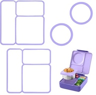 Juntas de Vedação para Omiebox - Pacote com 4 Unidades | Acessório Essencial para Lancheiras Bento Infantis - imagem 2