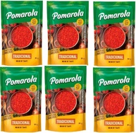 6 Pacotes de Molho De Tomate Pomarola Tradicional Sache 300g - imagem 1