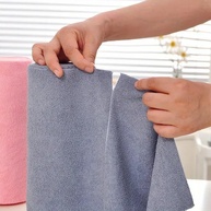 Rolo de Pano de Limpeza de Microfibra Reutilizável - Ultra Absorvente e Sem Arranhões (Cinza) - imagem 3