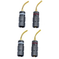 Adaptador Plug Banana 4mm: Conectores de Alta Qualidade para Seus Alto-falantes - imagem 1
