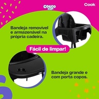 Cadeira de Refeição Cosco Kids Cook - Conforto e Estilo para as Refeições da Criança - imagem 4