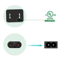 Cabo de Alimentação Universal 2 Pinos para PS5, PS4, Xbox Series X/S e Mais - imagem 5