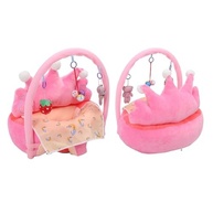 Assento de Apoio para Bebê em Forma de Coroa - Conforto Ergonômico com Brinquedos de Atividades - imagem 5