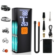 Compressor de ar portátil para inflador de pneu, bomba de ar elétrica sem fio 150PSI para carro, motocicleta, pneus de bicicleta, basquete e bolas esportivas, com luz LED, medidor de pressão digital - imagem 2