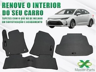 Tapete de Borracha Premium para Toyota Corolla 2020-2025: Proteção Total Traseira e Porta-Malas - imagem 5