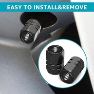 4 tampas de válvula de pneu de carro para Lincoln MKC Nautilus Aviator Navigator MKZ Continental, tampas de válvula de metal de liga para pneus de carro à prova de vazamento, tampa de ar de pneu - imagem 4