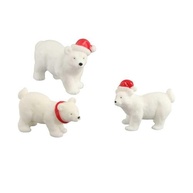 Ornamento de Resina para Decoração de Mesa - Miniatura Artesanal de Natal com Micro Paisagem - imagem 5