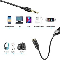 Cabos de Extensão de Áudio 3.5mm PChero: Liberdade e Controle de Volume para Seus Dispositivos - imagem 3