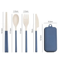 Kit de Talheres Desmontáveis para Camping – Garfo, Faca e Colher Multiuso em Estoque Compacto - imagem 4