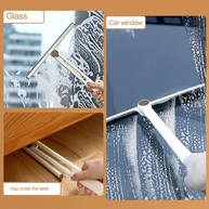 Rodo Dobrável 180° para Limpeza de Vidros - Design Ergonômico e Sem Manchas - imagem 4