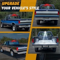 Luz de Freio LED 3ª Geração com Lente Fumê para Bronco, F150, F250 e F350 (1992-1997) - imagem 4