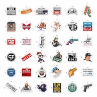 100 Adesivos e Decalques Táticos para Armas de Fogo - Pacote Premium para Entusiastas - imagem 5