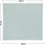 Panos de Limpeza Metálicos 30x30cm - Kit com 5 Unidades | Prateado para Fogão, Bancada e Panelas - imagem 4