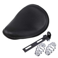 Assento Rígido de Couro Personalizado para Moto com Suporte de Mola - Estilo e Conforto - imagem 2