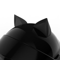 Orelha de Gato para Capacete: Personalize sua Moto com Estilo Felino e Fixação Forte! - imagem 3