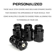 Tampas de Válvula de Pneu Universais Vermelhas - Proteção e Estilo para Seu Carro - imagem 4