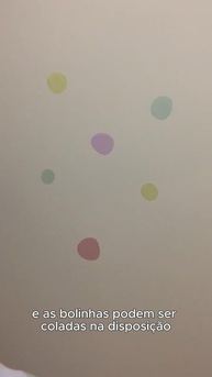 Adesivo de Parede Bolinhas Irregulares em Tons de Lilás - 70 Unidades | Decore com Estilo e Facilidade - imagem 4
