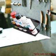 Suporte de Parede para Latas de Spray em Acrílico - Organize sua Oficina com Estilo - imagem 3