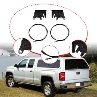 Travas Rotativas e Cabos para Capô de Carro e Caminhão - Kit 2 Pares (Motorista e Passageiro) - imagem 5