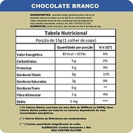 Pasta De Amendoim Integral Chocolate Branco Amendomel 500g - Thiani Alimentos - imagem 2