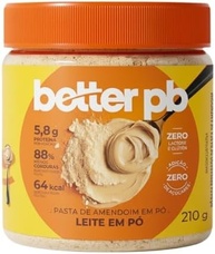 BetterPB Pasta de Amendoim em Pó Leite em Pó - imagem 5