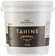 Tahine Black Sesamo Real 3,5kg - Pasta de Gergelim Preto - imagem 1