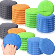 Almofadas de Microfibra para Enceramento de Carro - 52 Peças com Bolso de Dedo - imagem 1