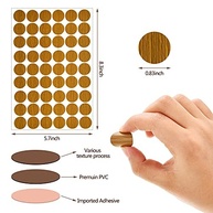 Tampas de Parafuso PVC 648 Peças - 12 Cores Madeira à Prova d'Água para Móveis - imagem 4