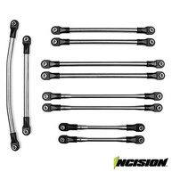 Kit de Links em Aço Inoxidável Vanquish Incision para SCX10-II 10 Peças - Durabilidade e Performance - imagem 2