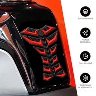 Protetor de Tanque de Moto 3D Antiderrapante e Impermeável - Estilo Espinha de Peixe - imagem 4