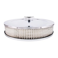 Conjunto Filtro de Ar Cromado United Pacific 10" Baixo Perfil - Upgrade para seu Carro Clássico! - imagem 3