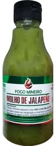 Molho de Pimenta Jalapeno 230ml Fogo Mineiro - imagem 2