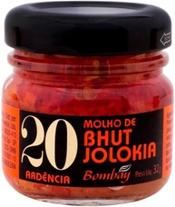 Molho de Pimenta Bhut Jolokia 32g - imagem 1