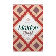 Maldon Flocos De Sal Marinho Com Pimenta, Misturados Com Pimentas Aleppo E Bird'S Eye - Leve Pratos Simples Para O Próximo Nível - Sabor Fantástico - Flocos De Sal Marinho Em Formato De Pirâmide Exc - imagem 2