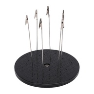 Sanpyl Plataforma Giratória 360° para Pintura de Modelos - 7.5" com Clipe de Metal - imagem 1