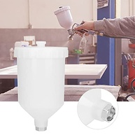 Pote de Pistola de Pulverização 600ml - Copo de Pintura com Conector Rosqueado de Aço Inoxidável - imagem 4