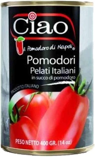 Molho de Tomate Pelati Ciao Oficial Pizza Napoletana 400 Gr - imagem 1