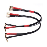 Extensão de Cabo para Caixa de Som WJSTN: Conexão 90° Banana Plug 12AWG (2 Unidades) - imagem 4