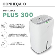 Desumidificador de Ar Desidrat Plus 300 – Controle Inteligente de Umidade com Painel LED - imagem 3