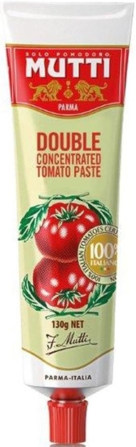 Bisnaga De Polpa De Tomate Italiano Duplo Concentrado Mutti 130 G - imagem 1