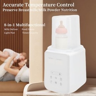 Ymiko Aquecedor de Mamadeira Elétrico 200W com Tela Touch - Controle de Temperatura por 48h para Bebês - imagem 5