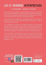 Lei de Seguros Interpretada: Guia Completo da Lei 15.040/2024 - Artigo por Artigo - imagem 2