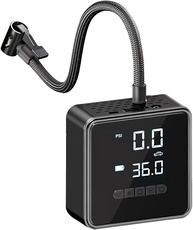 Compressor de Ar Portátil 150 PSI: Inflador Inteligente 2x Mais Rápido para Pneus de Carro, Moto e Bike - imagem 1