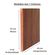 Kit Colmeia Filtro para Climatizador Portátil Amvox 90L - Painéis de Resfriamento com Alta Performance - imagem 3