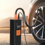 Mini Bomba de Ar Portátil 150psi YWBL-WH: Inflador Digital LED para Carros, Motos e Bolas - imagem 4