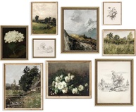 Arte de Parede Vintage Francesa - Pôsteres Decorativos para Quarto e Sala - imagem 1