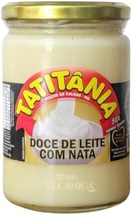 Doce de Leite com Nata Tatitânia pote 400g - Suave Cremoso 50% menos açúcar - imagem 4