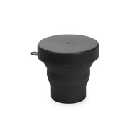 Copo Retrátil de Silicone 150ml com Tampa e Argola para Chaveiro - Prático e Portátil - imagem 2
